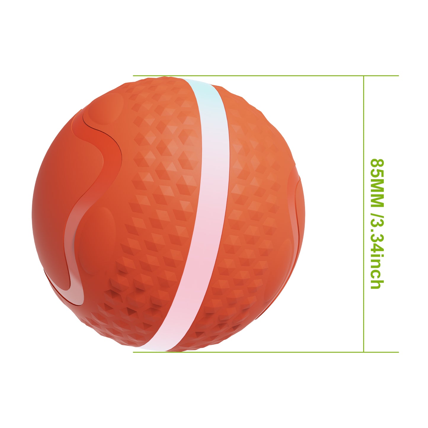 Smart Interactive Dog Toys, Automatic Moving Ball With Lighting Modes, Interactive Dog Toys For Dog Enrichment & Stimulation, Motion Activated Rolling Toy For Medium And Large Dogs