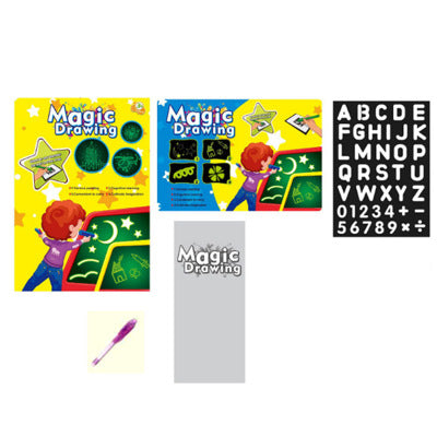 3D Magic Drawing Pad-Kids Educational Puzzle Light Toy