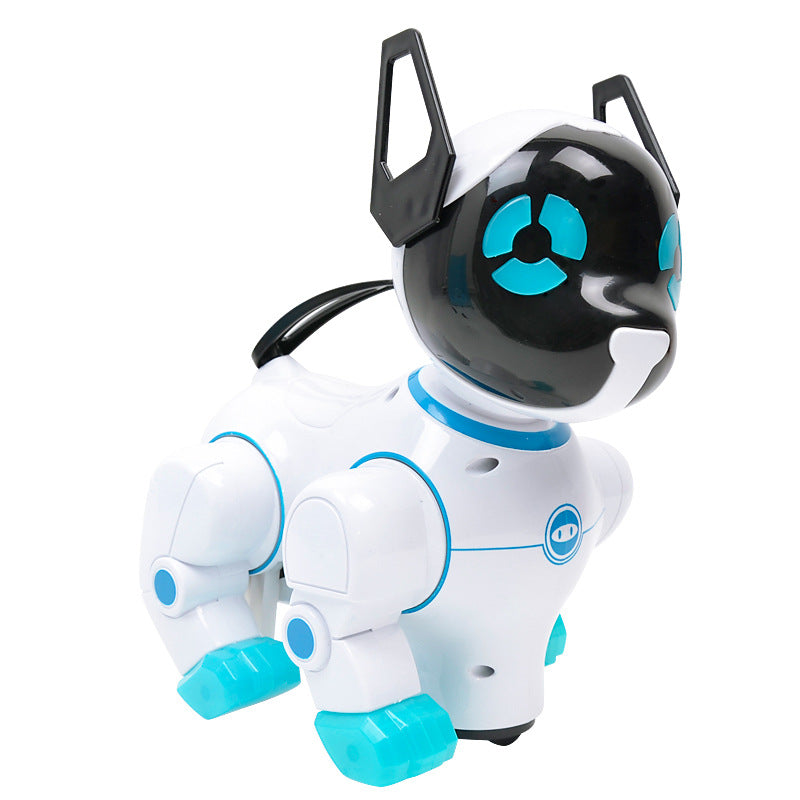 Interactive Electric Dog Toy Light Music Dance Machine For Pets Kids Fun Gift