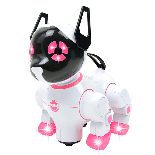 Interactive Electric Dog Toy Light Music Dance Machine For Pets Kids Fun Gift