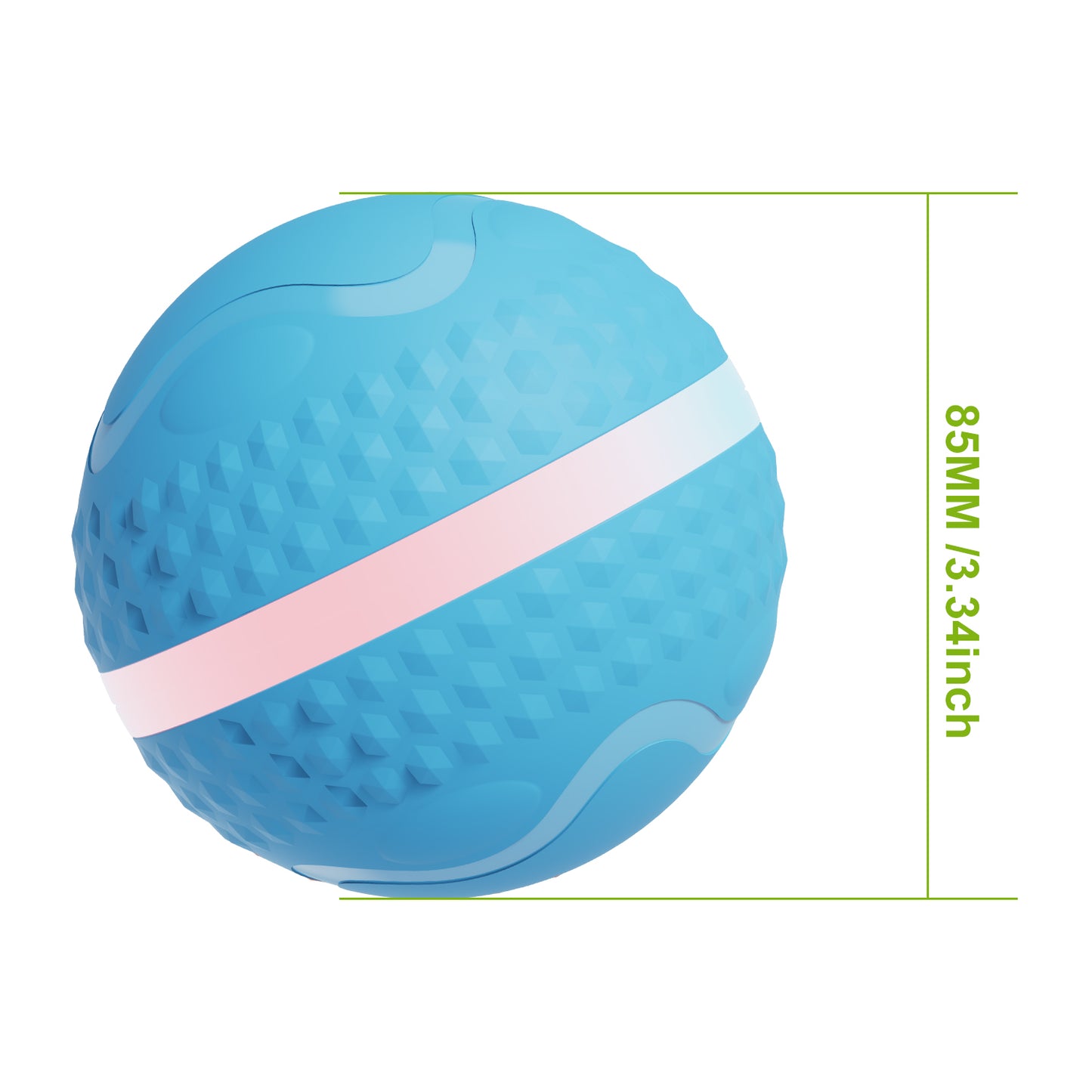 Smart Interactive Dog Toys, Automatic Moving Ball With Lighting Modes,  Interactive Dog Toys For Dog Enrichment & Stimulation, Motion Activated Rolling Toy For Medium And Large Dogs